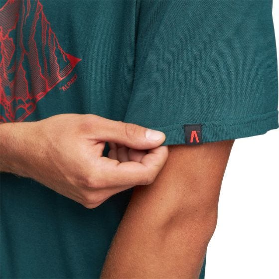 Alpinus T-shirt Tactical Skilbrum - vert