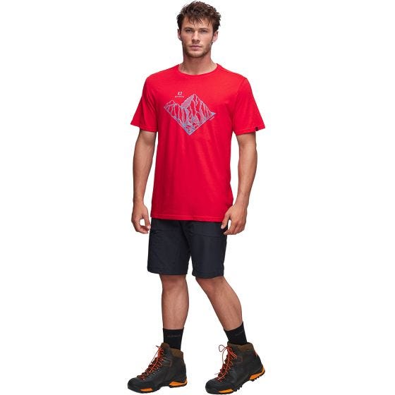 Alpinus T-shirt Tactical Skilbrum - Rouge