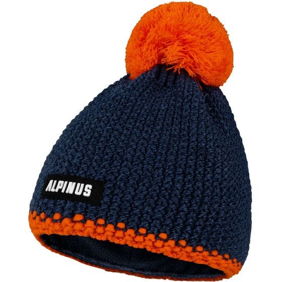Alpinus Chapeau d'hiver Tactical Mutenia - Navy-Orange