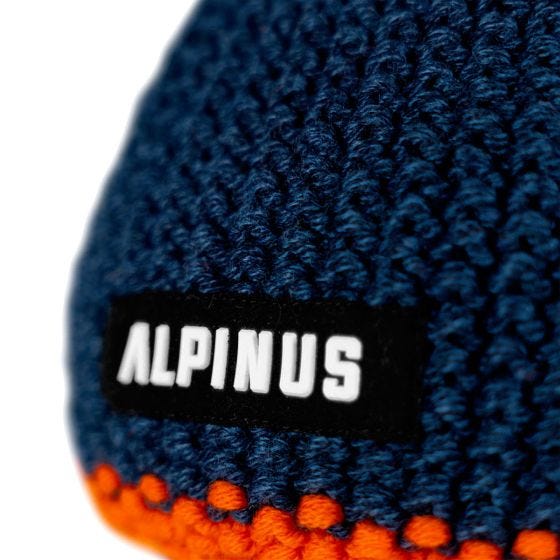 Alpinus Chapeau d'hiver Tactical Mutenia - Navy-Orange