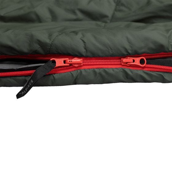 Alpinus Sac de couchage PrimaLight 1000 (Right) - vert