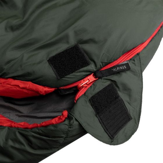 Alpinus Sac de couchage Primalight 1000 (Left) - vert