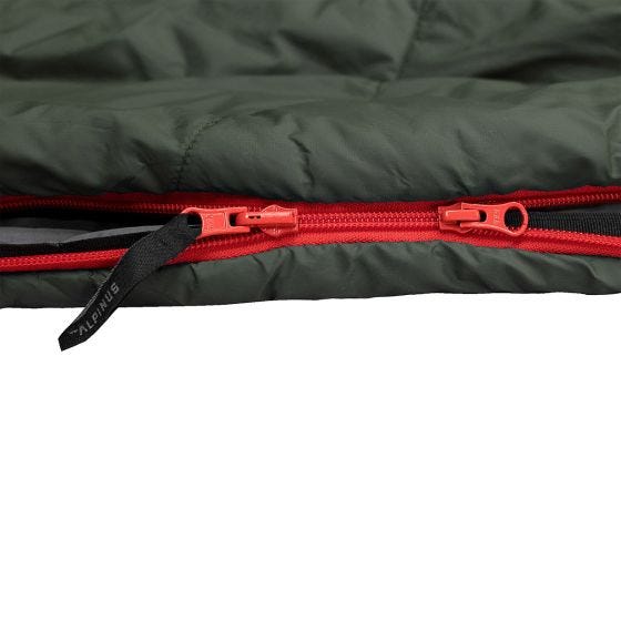 Alpinus Sac de couchage Primalight 1000 (Left) - vert