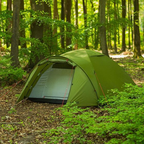 Alpinus Tente REUS 4 - vert