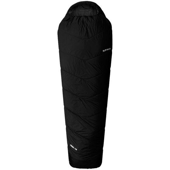Alpinus Sac de couchage Survival 1100 (Left) - Noir