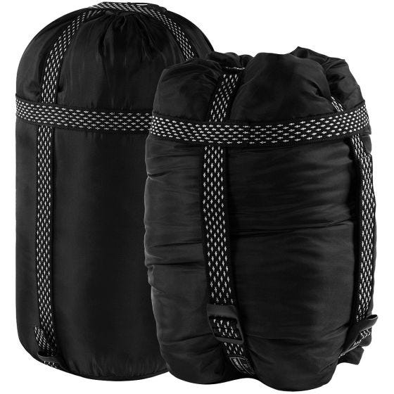Alpinus Sac de couchage Survival 1100 (Left) - Noir