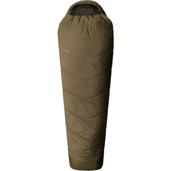 Alpinus Sac de couchage Survival 1300 (Right) - vert