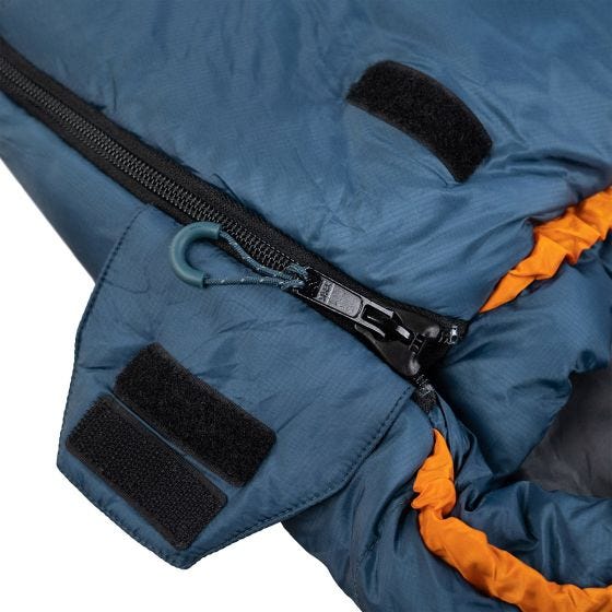 Alpinus Sac de couchage Ultralight 1000 (Right) - Bleu