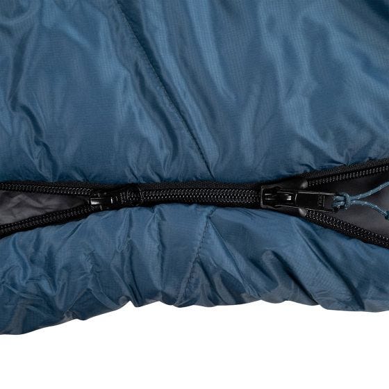 Alpinus Sac de couchage Ultralight 1000 (Right) - Bleu