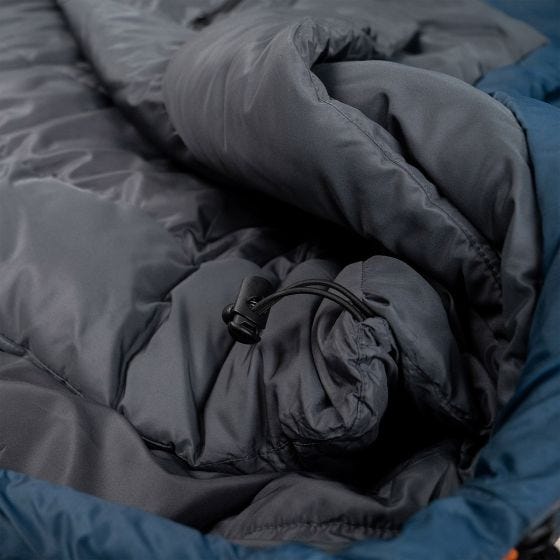 Alpinus Sac de couchage Ultralight 1000 (Right) - Bleu