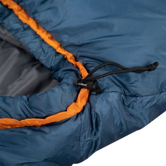 Alpinus Sac de couchage Ultralight 1000 (Right) - Bleu