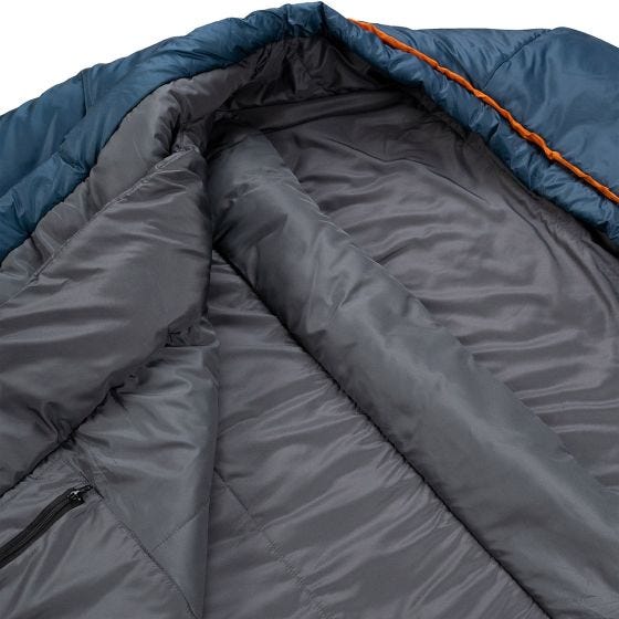 Alpinus Sac de couchage Ultralight 1000 (Right) - Bleu