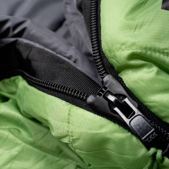 Alpinus Sac de couchage Ultralight 850 (Left) - vert