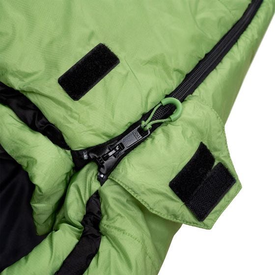 Alpinus Sac de couchage Ultralight 850 (Left) - vert