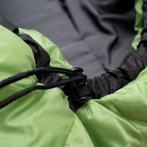Alpinus Sac de couchage Ultralight 850 (Left) - vert