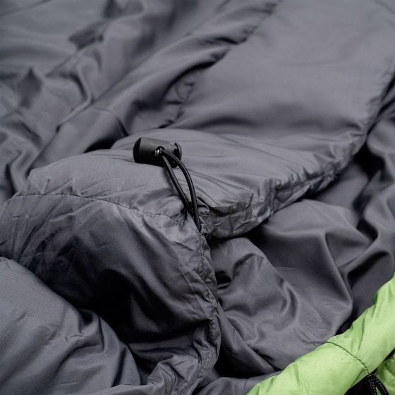 Alpinus Sac de couchage Ultralight 850 (Left) - vert