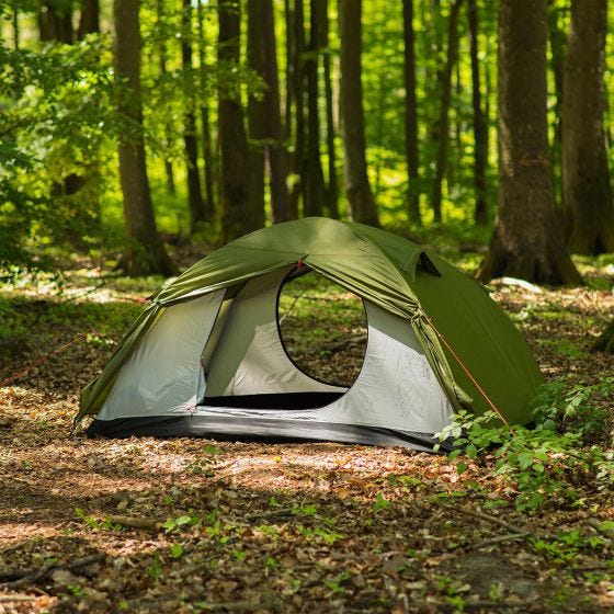 Alpinus Tente VELEBIT 2 ALU - vert