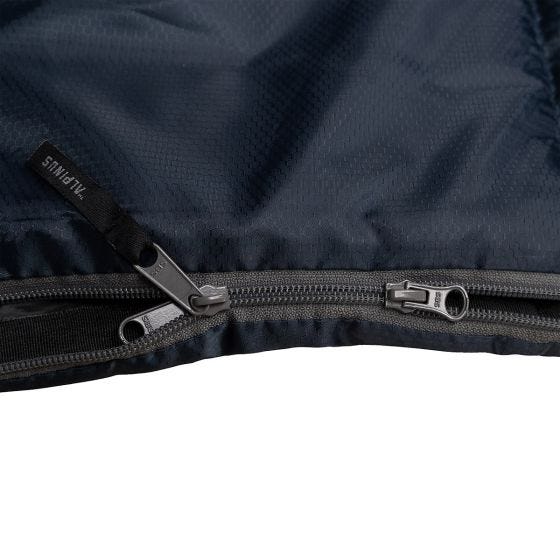Alpinus Sac de couchage Warm 1200 (Right) - Navy