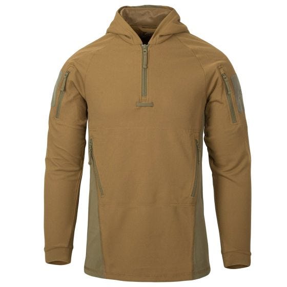 Helikon Sweat à capuche Range TopCool - Coyote/Adaptive Green