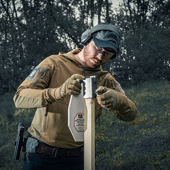Helikon Sweat à capuche Range TopCool - Coyote/Adaptive Green