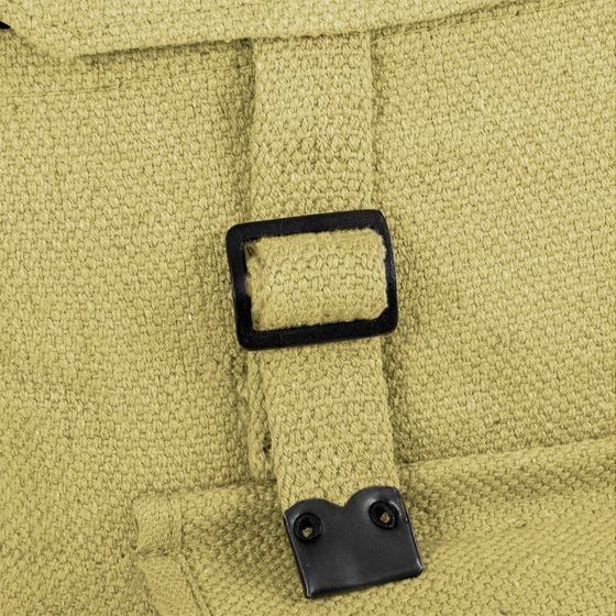 Highlander Grand sac à dos tissé à poches beige