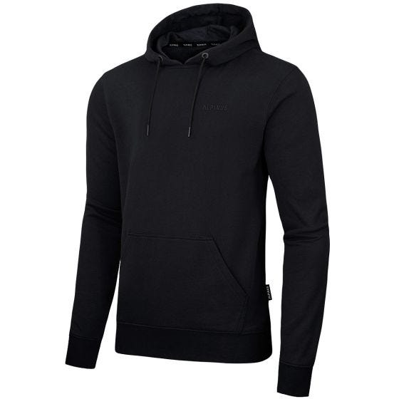 Alpinus Sweat à capuche City Lugano - Noir
