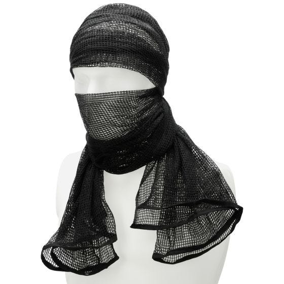 Brandit Écharpe en filet Commando - Noir