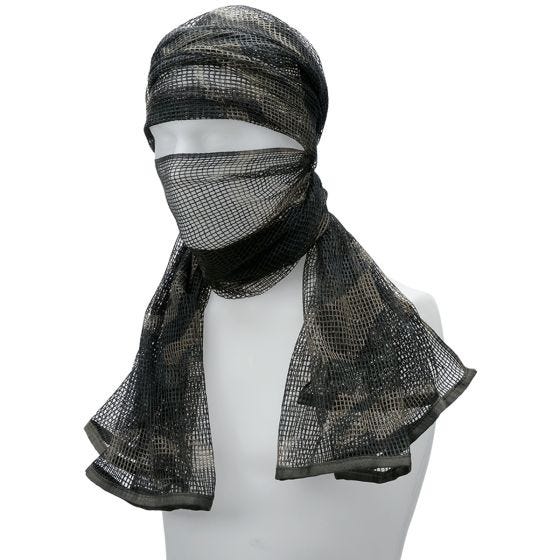 Brandit Écharpe en filet Commando - Dark Camo