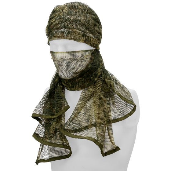Brandit Écharpe en filet Commando - Flecktarn