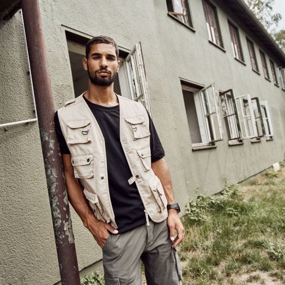 Brandit Gilet Hunting - beige