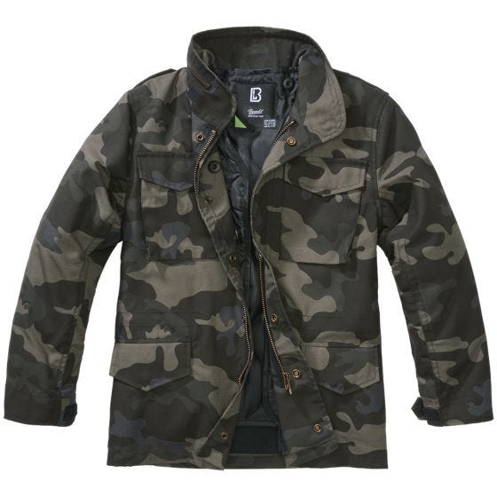 Brandit Veste Enfants M-65 Standard - Dark Camo
