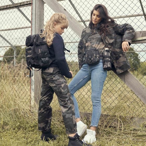 Brandit Sac à dos Kids US Cooper - Dark Camo
