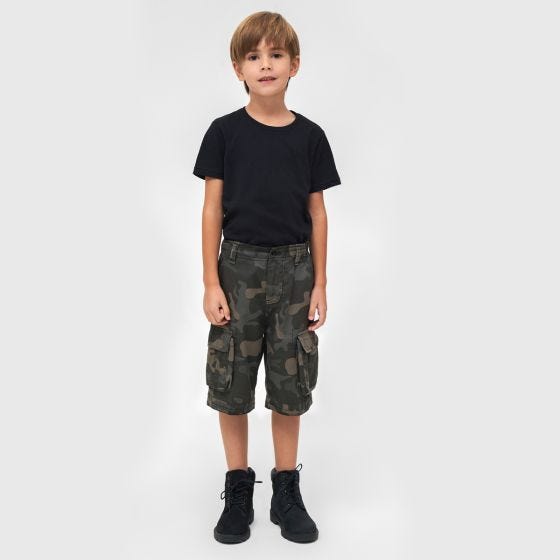 Brandit Short Enfants Urban Legend - Dark Camo