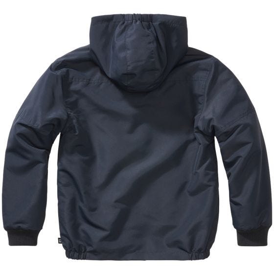 Brandit Veste Enfants Windbreaker Front Zip - Navy