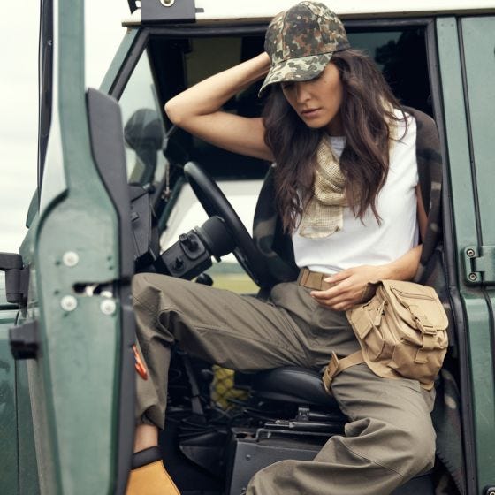 Brandit Pantalon pour femme BDU Ripstop - Olive