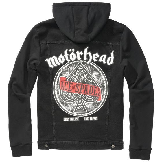 Brandit Veste en jean Motörhead Cradock - Noir