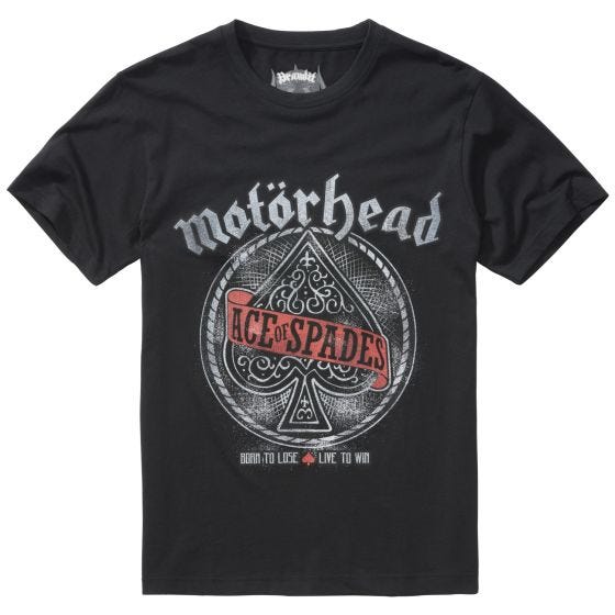 Brandit T-shirt Motörhead Ace of Spade - Noir