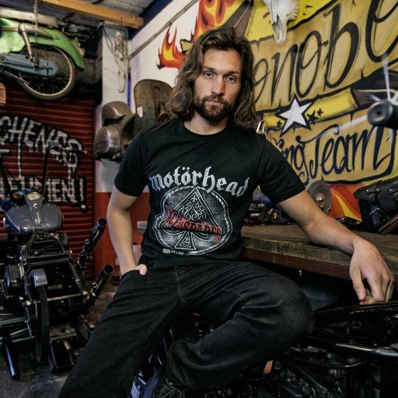 Brandit T-shirt Motörhead Ace of Spade - Noir
