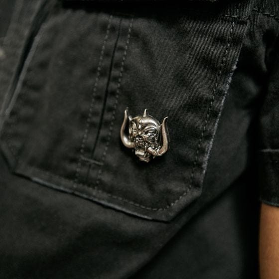 Brandit Chemise à manches courtes Motörhead Vintage - Noir