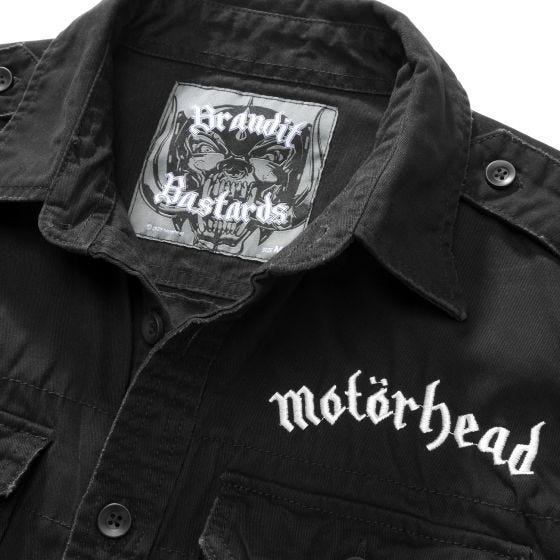 Brandit Chemise Motörhead Vintage - Noir