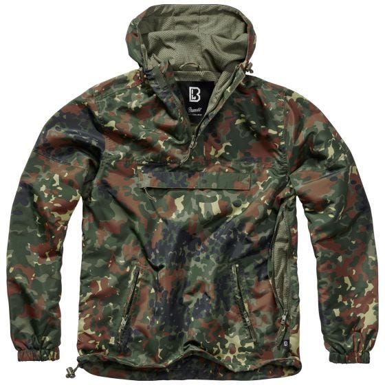 Brandit Coupe-vent pour l'été - Flecktarn