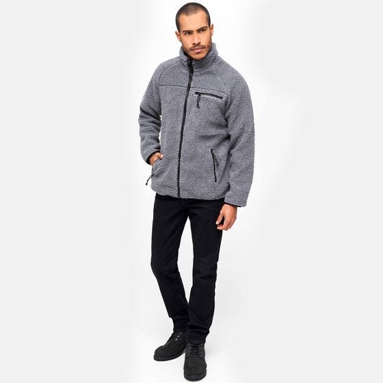 Brandit Veste Teddyfleece - anthracite