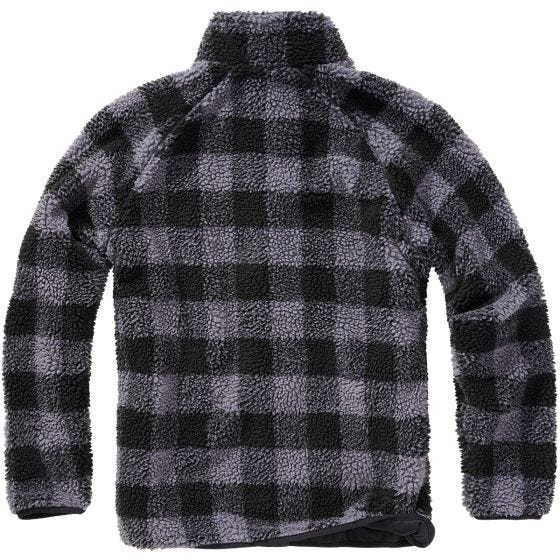 Brandit Veste Teddyfleece - Noir/Gris
