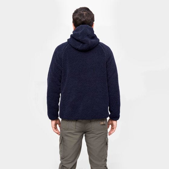 Brandit Veste Teddyfleece Worker - Navy