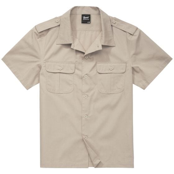 Brandit Chemise à manches courtes US Ripstop - beige