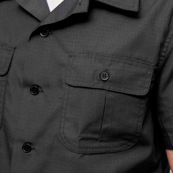 Brandit Chemise à manches courtes US Ripstop - Noir