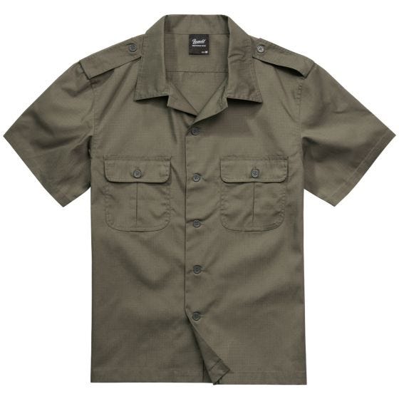 Brandit Chemise à manches courtes US Ripstop - Olive
