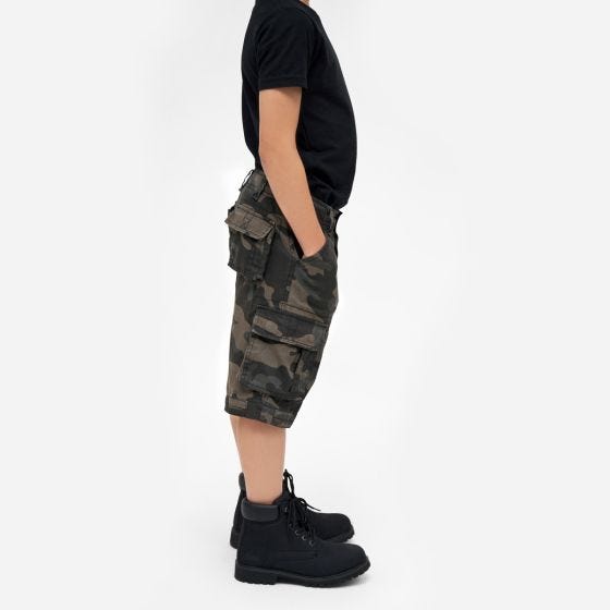 Brandit Short Enfants BDU - Dark Camo