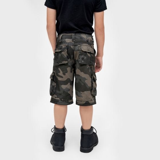 Brandit Short Enfants BDU - Dark Camo