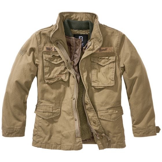 Brandit Veste Enfants M-65 Giant - Camel